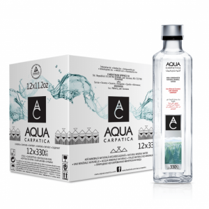 مياه اكوا كارباتيكا معدنيه طبيعيه 330ملل
