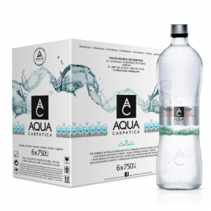 مياه اكوا كارباتيكا طبيعيه غازية 750 ملل