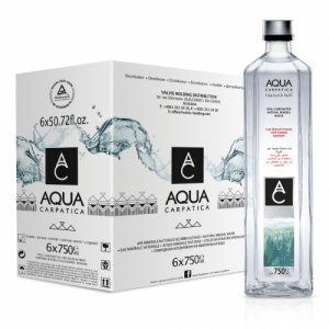 مياه اكوا كارباتيكا معدنيه طبيعيه 750ملل